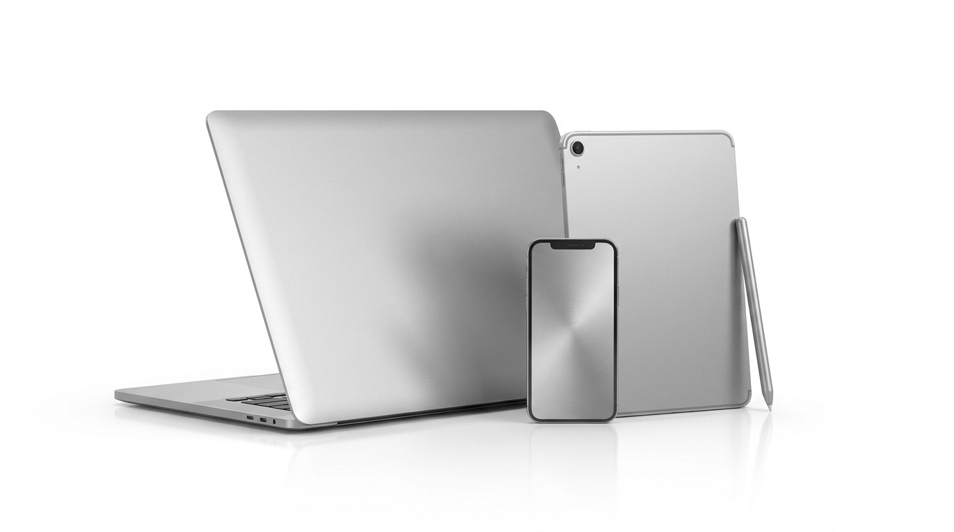 iPhone, MacBook, iPad